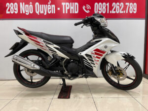 Exciter 135cc-trắng đen đời 2014 lốp liền đời chạy 8500km-1