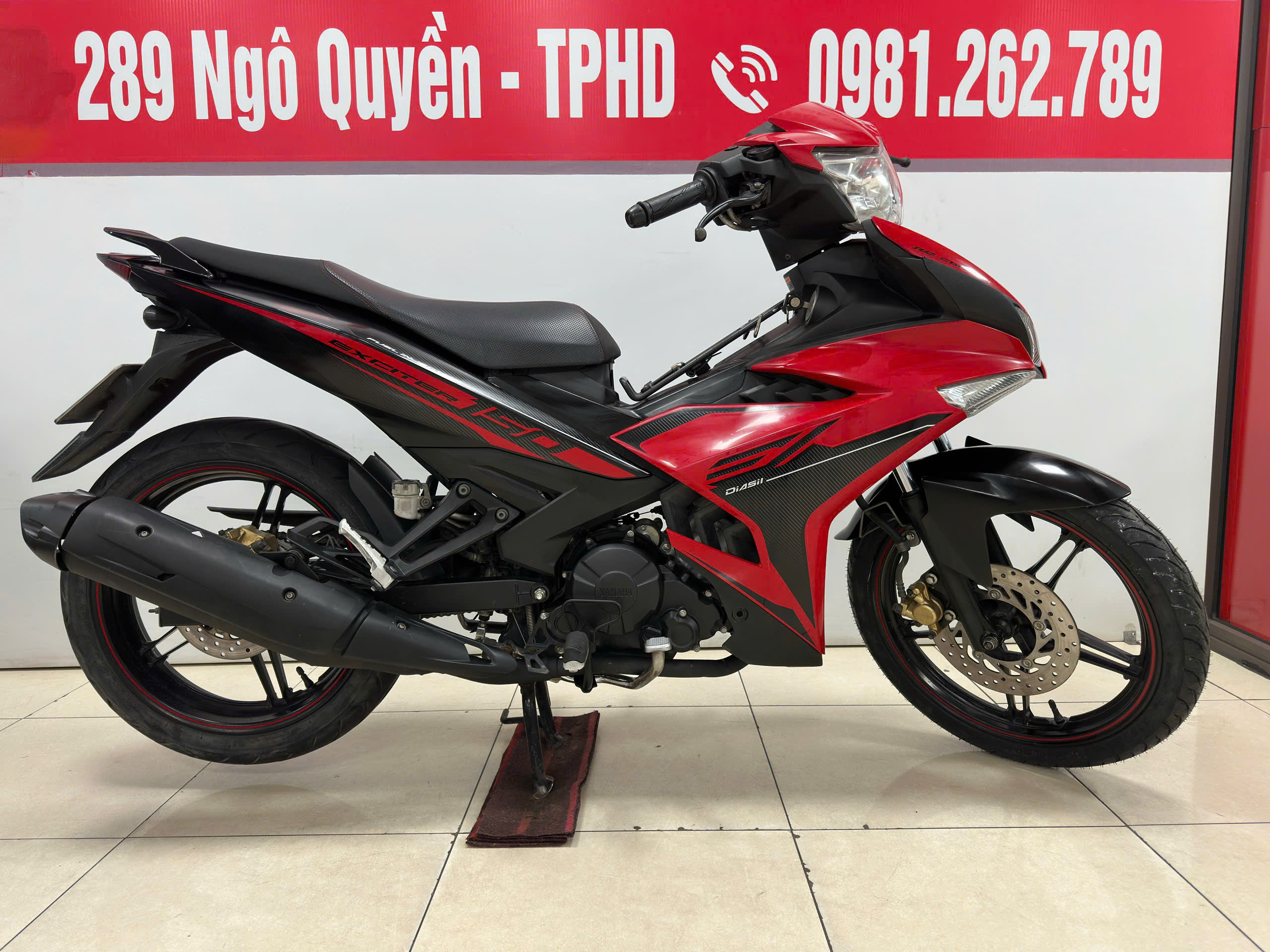Exciter 150cc-đỏ đen đời 2017(34B3-416.23)