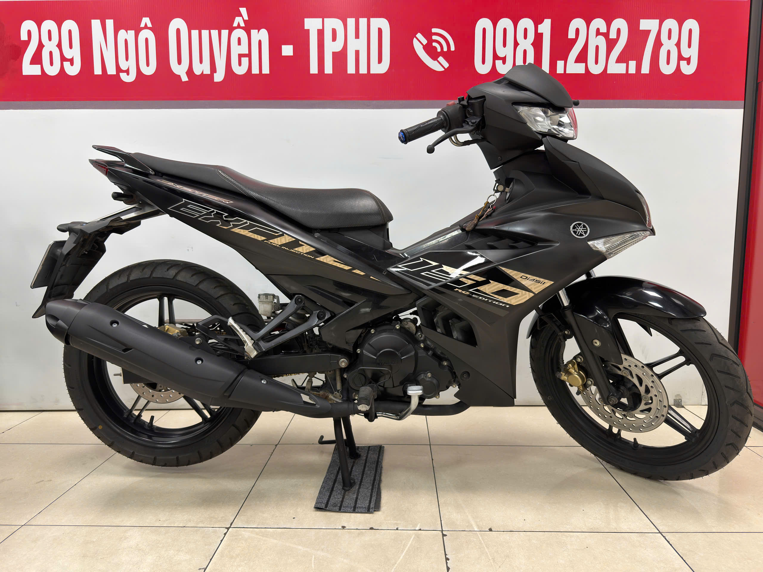 Exciter 150cc-đen nhám đời 2019(34B4-147.04)